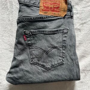 Levi's 501 Men's Gray Jeans